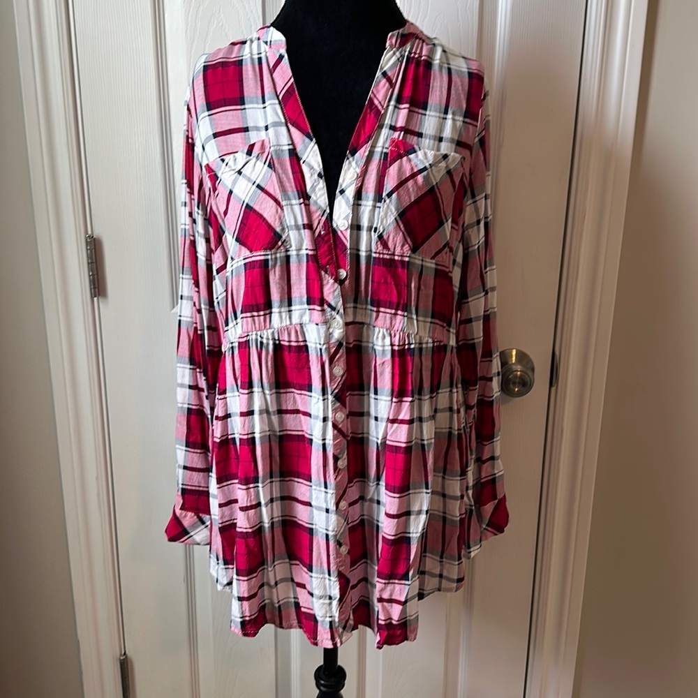 Plaid Button Down